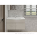 American Style White White Wood Bathroom Furniture Vanity